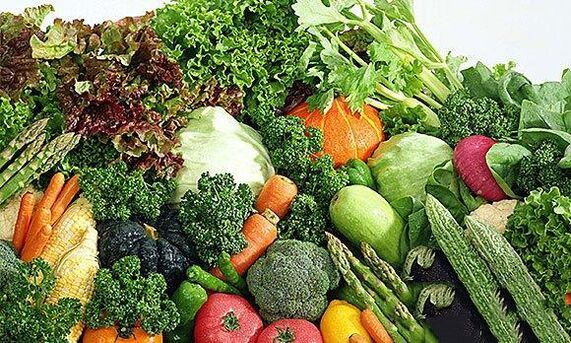 Vegetable products to increase power
