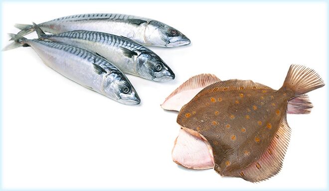 Mackerel and plaice - a fish that increases the potency of men