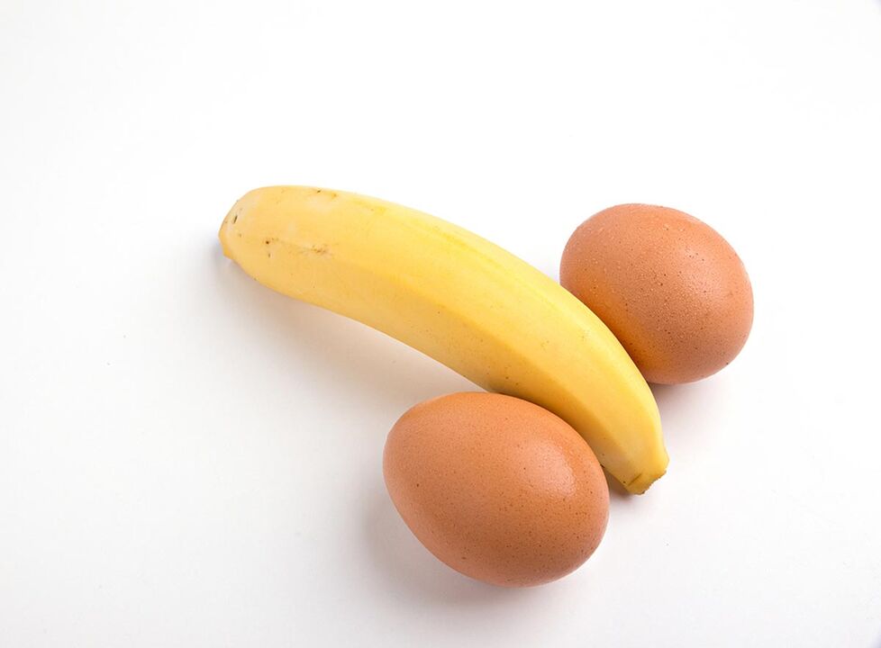 chicken and banana eggs to increase potency